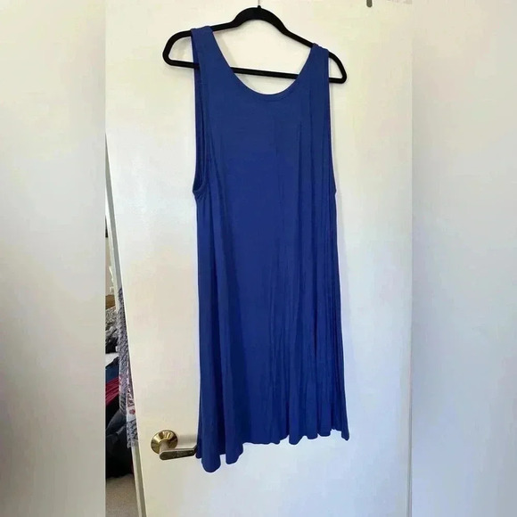 Never Worn Blue Old Navy Tank Dress - Picture 2 of 5